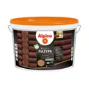 Лазурь для дерева Alpina Aqua цвет орех 10 л