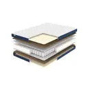 Матрас Димакс Практик Медиум 500 200x200x21 см независимый пружинный блок, двуспальный