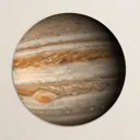 Картина на стекле Postermarket Планета Юпитер 40x40 см