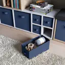 Короб Spaceo KUB Saphir 15x31x15 см 6.9 л полиэстер цвет синий