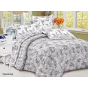 Комплект постельного белья Эльф Satin collection 2137 Скромница, полутораспальный, сатин, разноцветный
