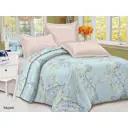 Комплект постельного белья Эльф Satin collection 2138 Кацуми, двуспальный, сатин, разноцветный