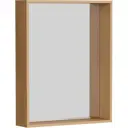 Зеркало для ванной комнаты Aqwella Basic BAS0207DZ 75x14.20см прямоугольное