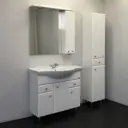 Шкаф подвесной Comforty Сочи 00003132119cf 84x82см цвет белый глянец