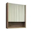Шкаф подвесной Comforty Марио 00-00004158cf 59.5x70см цвет дуб темный