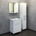 Шкаф подвесной Comforty Модена 00-00001639cf 60x63.5см цвет белый матовый