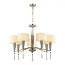 Люстра подвесная Сонекс 333837.7 7 ламп 16 м² цвет бронза