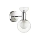 Настенный светильник Lumion Provence opal508 345691.w цвет хром
