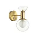 Настенный светильник Lumion Provence opal508 346001.w цвет латунь