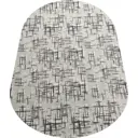 Ковер Принт (Басра_17_47) овал 200x400 см