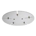 Основание подвесного светильника Crystal Lux D350-5 Nickel цвет никель