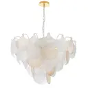 Люстра подвесная Crystal lux 1260.312 12 ламп 24 м² цвет латунь