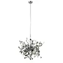 Светильник подвесной Crystal lux 1861.203 3 лампы 6 м² цвет хром