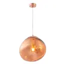 Светильник подвесной Crystal lux 0867.201 1 лампа 2 м² цвет медь