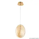 Светильник подвесной Crystal lux 2351.201 1 лампа 2 м² цвет золото