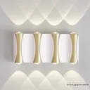 Настенный светильник светодиодный Crystal lux 1400/416 нейтральный белый свет цвет золото