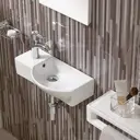 Раковина COMFORTY 7947BR 30x24см цвет белый