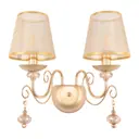 Настенный светильник Arte perfetto luce Тип в 3334.1378.2w.fgd цвет золотистый