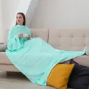 Плед Этель 9448531, 150x200 см, велсофт, цвет зелёный