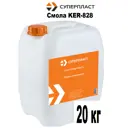 Высоковязкая эпоксидная смола Суперпласт ker-828 20 кг