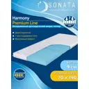 Матрас-топпер Sonata 7 зон 70x190x9 см повышенная жесткость, беспружинный, детский