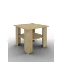 Журнальный столик квадратный Capsula mebel 55x55x43 см желтый