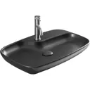 Раковина накладная Allen Brau Liberty 00312483 70см черная матовая