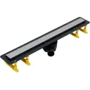 Трап для душа Allen brau 00324842 комбинированный затвор 5x74 см нержавеющая сталь