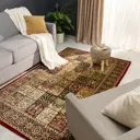 Ковер полипропилен Fortune L036 200x400 см цвет красный