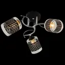 Люстра на штанге ReLuce 01316-0.3-03 bk+cr 3 лампы 9 м² цвет хром