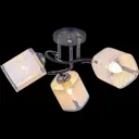 Люстра потолочная ReLuce 01128-0.3-03 3 лампы 9 м² цвет черный