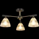 Люстра на штанге ReLuce 03626-0.3-03 3 лампы 9 м² цвет черный