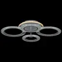 Люстра потолочная светодиодная Reluce 20707-0.3-2+2+1 14 м² регулируемый белый свет цвет белый