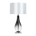 Настольная лампа Arte lamp A5043lt-1bk цвет серый/серебристый
