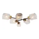 Люстра потолочная Arte lamp A1547pl-6bk 6 ламп 6.5 м² цвет черный