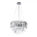 Люстра подвесная Arte lamp A1051sp-8cc 8 ламп 10 м² цвет хром