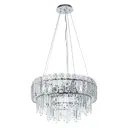 Люстра подвесная Arte lamp A1051sp-10cc 10 ламп 13 м² цвет хром