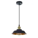 Светильник подвесной Arte lamp A7038sp-1bk 1 лампа 2 м² цвет черный