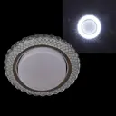 Светильник точечный встраиваемый Reluce 53206-9.0-001pt gx53+led4w cl 1 м² под отверстие цвет хром