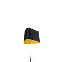 Светильник подвесной Loft it Loft1167f-bl 1 лампа 3 м² цвет черный