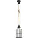 Светильник подвесной Toplight Tl1601h-01bk 1 лампа 3 м² цвет черный