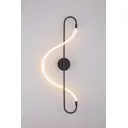 Настенный светильник светодиодный Arte lamp A2850ap-13bk теплый белый (желтый) свет цвет черный