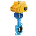 Затвор дисковый поворотный Dn.ru Ду125 Ру16 5" рычаг черный чугун D050-01797