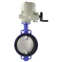 Затвор дисковый поворотный DN.ru ГЗ Ду100 Ру16 4" рычаг черный сталь D050-02109