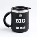 Термос 450 мл Мастер К.Big Boss металлическая колба цвет черный