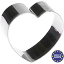 Форма для выпечки Patisse Сердце 6x2.50x6 см нержавеющая сталь цвет серебристый