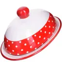 Масленка с крышкой Loraine 25849 200 л керамика цвет красный