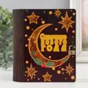 Шкатулка-книга "Сказочного Нового года" 14x12x5 см