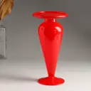 Подсвечник Evis "Алый глянец ардит" 20x10 см