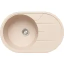 Врезная мойка Tolero R-116 77.5x50x20 см кварц цвет бежевый